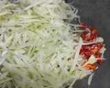 Foto langkah ke 2 dari resep Tumis Pepaya Muda Bumbu Iris.