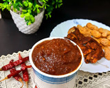 A picture of step 3 of Tamarind and Dates Chutney.