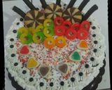 Foto langkah ke 7 dari resep Cake ultah.