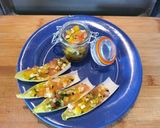 Une image de l'étape 4 de Tartare de courgette - apéritif.