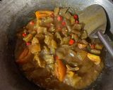 Foto langkah ke 4 dari resep Kulit sapi bumbu kecap pedas.