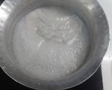 A picture of step 2 of China grass coconut pudding.