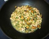 A picture of step 3 of Lemon Laganelle with Seafood.