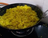 A picture of step 7 of Poha Masala.