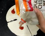 A picture of step 14 of Flower shape Chicken Bread.