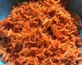 A picture of step 3 of Amla pickle (Takku).