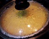 A picture of step 7 of Khaman dhokla.