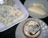 Foto del paso 3 de la receta: Hongos rellenos con quesos (3 variantes)