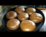 A picture of step 5 of Eggless chocolate cake in appam patra.