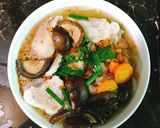 Hình bước làm 5 của món Cuối tuần đổi gió: BÁNH CANH GIÒ HEO