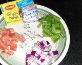 मैगी पिज़्ज़ा बाइट्स (Maggi Pizza bites recipe in hindi) रेसिपी चरण 2 फोटो