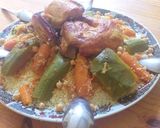 A picture of step 7 of Moroccan Couscous with Chicken.