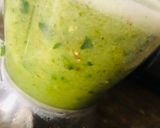 A picture of step 1 of Cucumber mojito🥒🍃🍋.