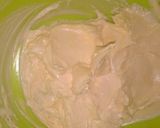 A picture of step 1 of Butter cream icing author marathon.