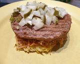 Une image de l'étape 5 de Galettes de pommes de terre façon burger.