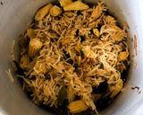 A picture of step 5 of Baby Corn Pulao (South Indian style).