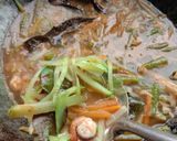 Foto langkah ke 5 dari resep Lontong Lodeh Ceria.