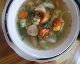 Foto langkah ke 9 dari resep Sayur Sop Bakso.