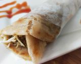 A picture of step 15 of Qeema lobia paratha roll !.