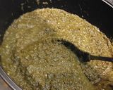 A picture of step 8 of Palak Sagg.