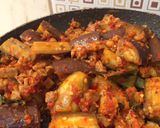 Foto langkah ke 5 dari resep Terong balado daging (tanpa digoreng).