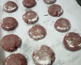 A picture of step 9 of Red velvet cookies.