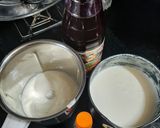 A picture of step 1 of Rose Lassi.