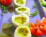 A picture of step 17 of Chawal ka pitha chatpta.