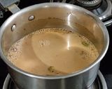 A picture of step 4 of Jaggery Tea Healthy Tea.