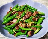 子樂辣椒醬-椒香培根快炒的食譜步驟9照片