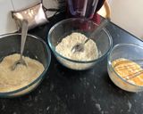 A picture of step 1 of Parmesan breaded onion rings.