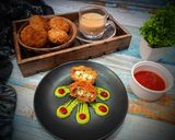 A picture of step 7 of Paneer stuffed potato cutlets.