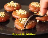 A picture of step 6 of Bread Mithai.