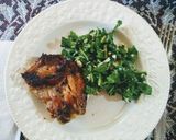 Foto del paso 2 de la receta: Pollo al limón con ensalada de rúcula