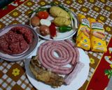 Foto del paso 1 de la receta: Polenta con salsa y carne picada