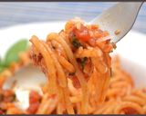 SPAGHETTI all”ARRABBIATA recept fázis 4 fotója