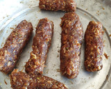 A picture of step 2 of Dates N Mixed Nuts Rolls. #4 week challenge#Chatity Challenge.
