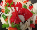 Foto del paso 1 de la receta: Bacalao con salsa de pimientos
