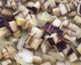 Foto del paso 3 de la receta: Espagueti con berenjena y salsa de tomate