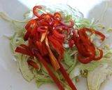 Foto del paso 2 de la receta: Pollo con vegetales en salsa de ostras