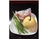 Foto langkah ke 2 dari resep Diet Juice Pear Guava Green Bean (Buncis).
