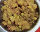 A picture of step 4 of Mix veg sabji.