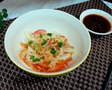 Hình bước làm 3 của món Salad dầu giấm trộn tép khô