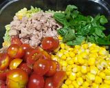 Foto del paso 1 de la receta: Ensalada de pasta seca