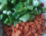 A picture of step 1 of Buttermilk veg biryani.