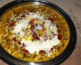 A picture of step 5 of Methi Matar Paneer.