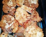 Gombás rakott tarja recept fázis 4 fotója
