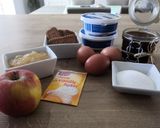 Une image de l'étape 1 de Tiramisu Spéculoos, pommes, caramel beurre salé.