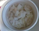 Foto del paso 1 de la receta: Noodles de arroz con sepia y gambitas