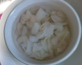 Foto del paso 1 de la receta: Noodles de arroz con sepia y gambitas